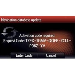 Mapa de actualización de Toyota Touch Pro Gen 7