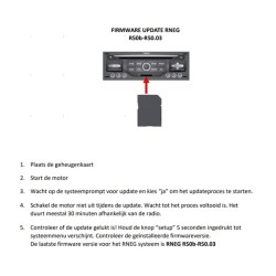 Citroën Peugeot MyWay / Wip Nav Rneg Firmware-Update R50 SD-Karte