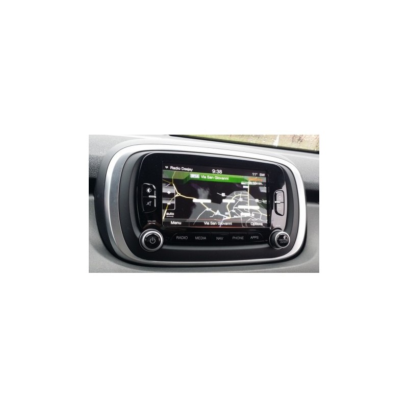 UCONNECT 6,5" navigatie-update - 500X - RENEGADE - 500L - 500 +