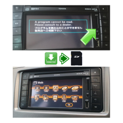 Toyota TNS510 SD-Karten-Systemwiederherstellung | Firmware-Wiederherstellung